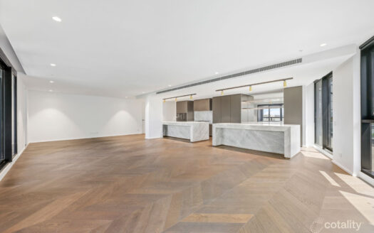 Modern large apartment living